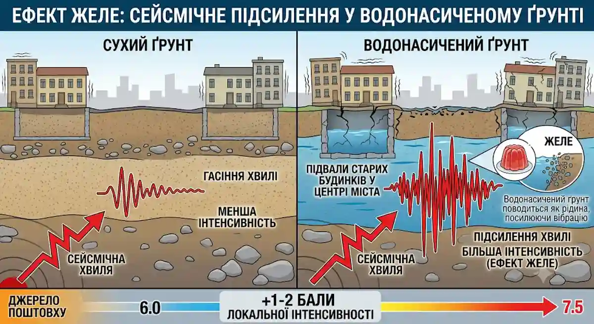 Ефект желе у водонасиченому грунті