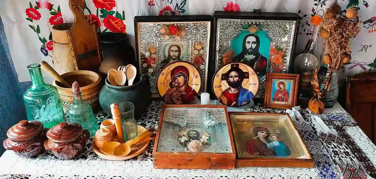 Экспонаты этномузея