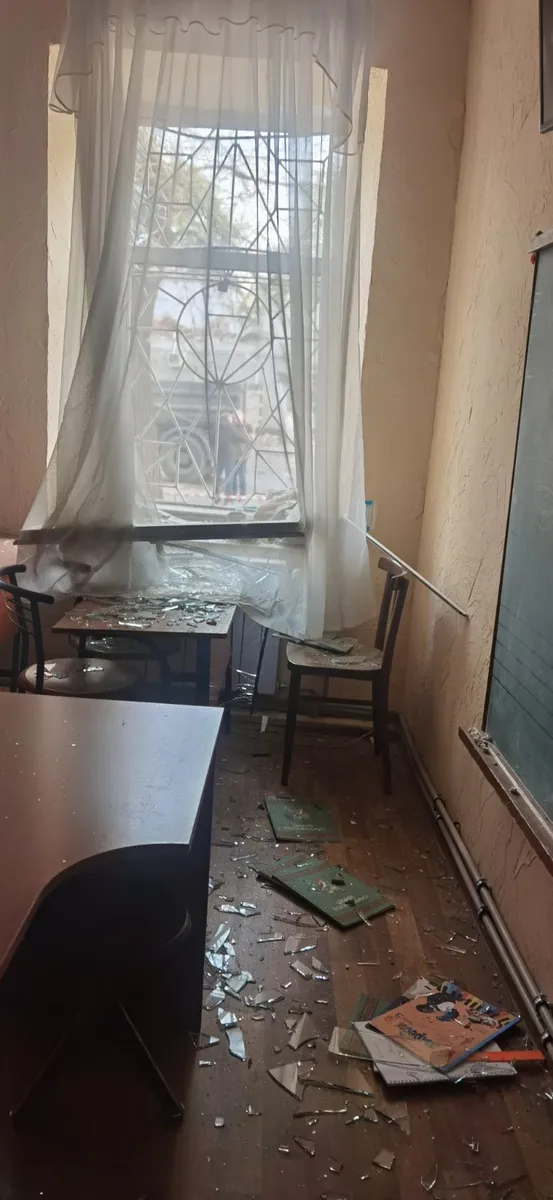 Класс теоретических дисциплин после прилёта в музыкальной школе