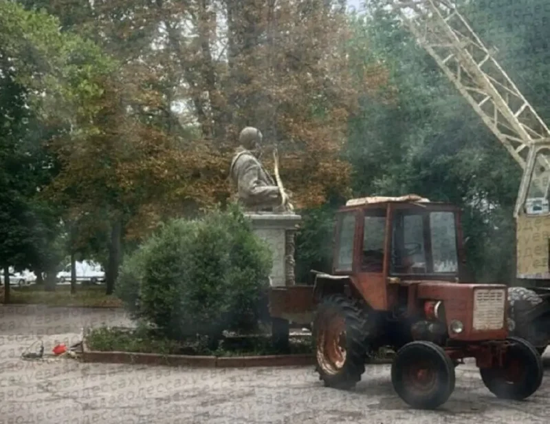 В Одесі демонтували бюст Мічуріна
