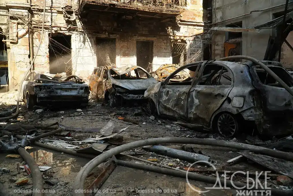 Одесса после атаки 9 августа 2026