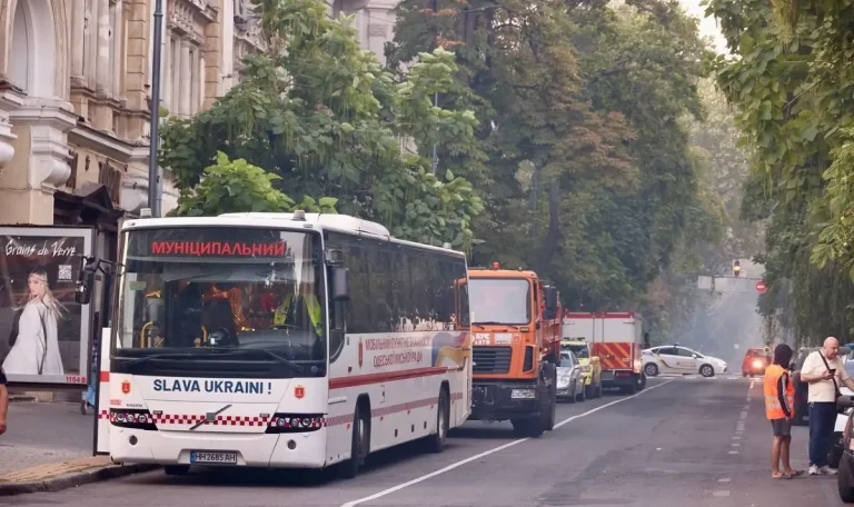 Одесса после ночной атаки, 9 августа 2026