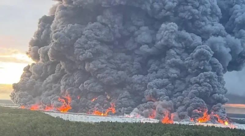 пожар в подмосковье