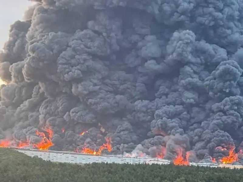 пожар в подмосковье