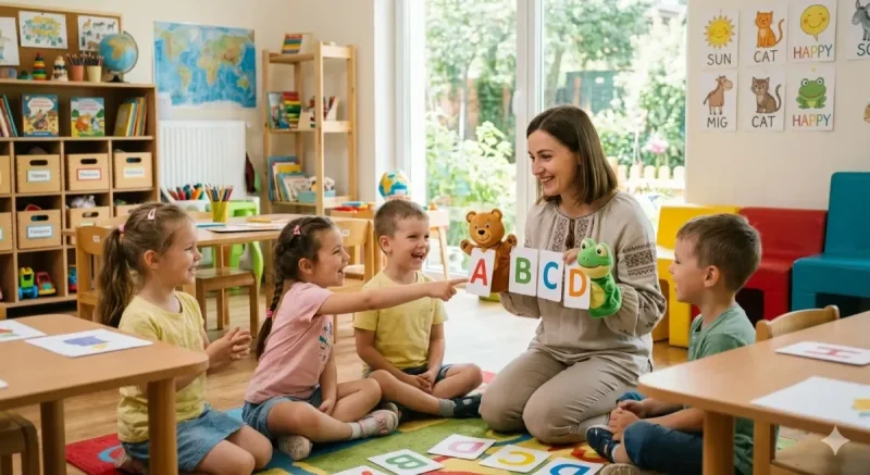 англійська мова в садку