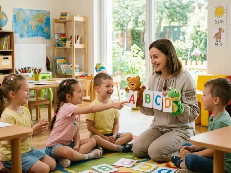 англійська мова в садку