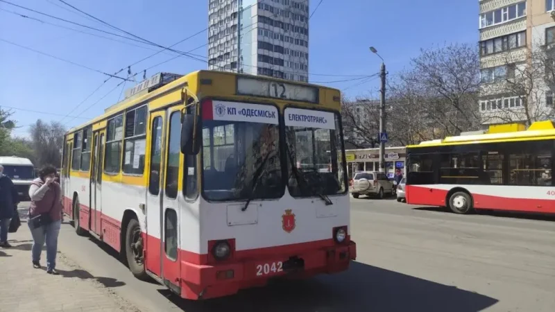 Одесский троллейбус №12