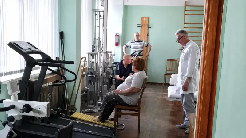 У відділенні реабілітації