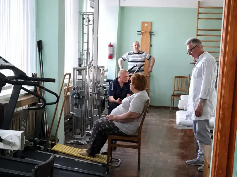 У відділенні реабілітації