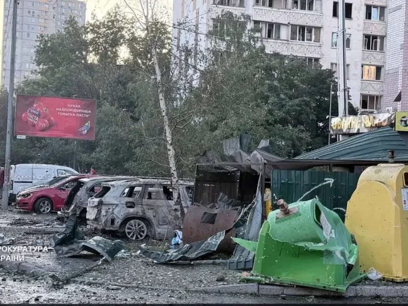удар по КИЄВУ