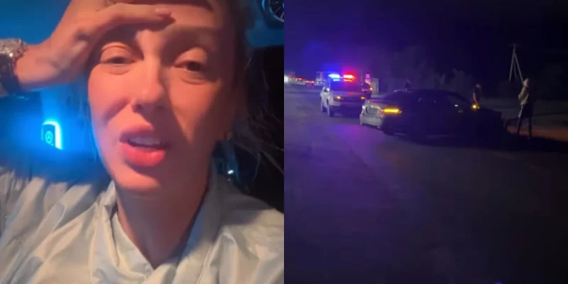 Оля Полякова потрапила в ДТП по дорозі в Одесу