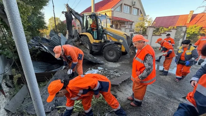 наслідки обстрілу Одеси