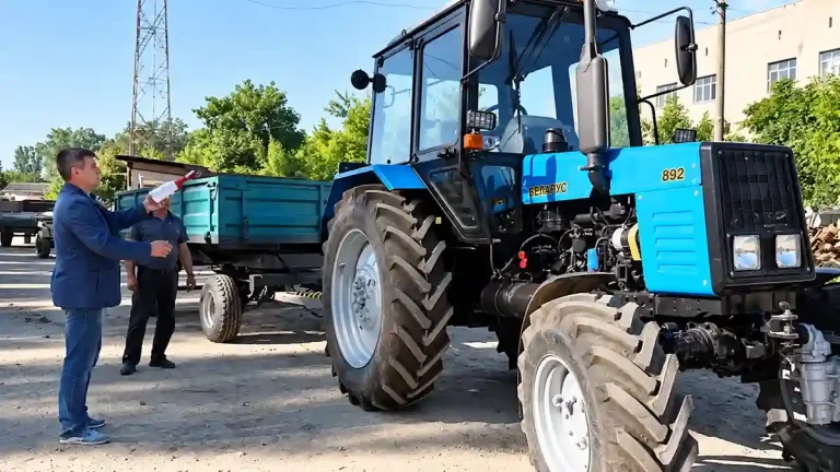 Хрещення трактора у Рені