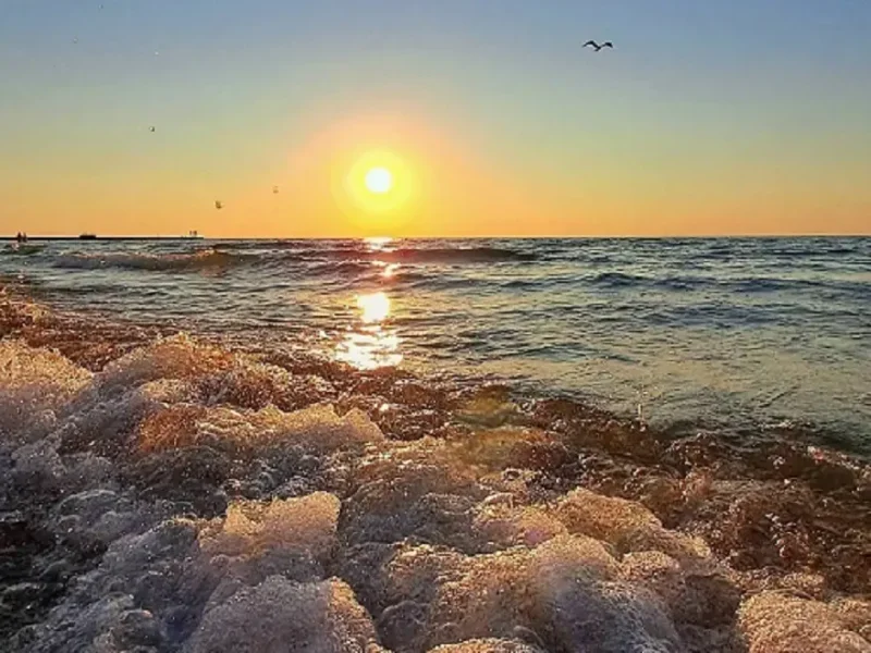 Одесский пляж в сентябре