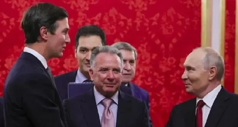Переговорщики из СЩА и путин