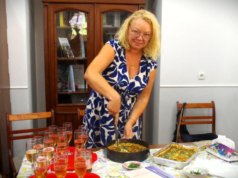 Пиріг Незалежності з солеросом від Юлії Сущенко