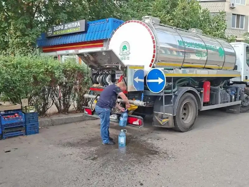 подвоз воды