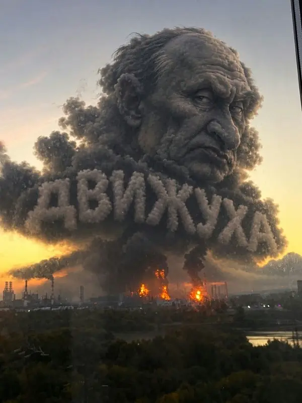 "Движуха" в Москве: горит НПЗ