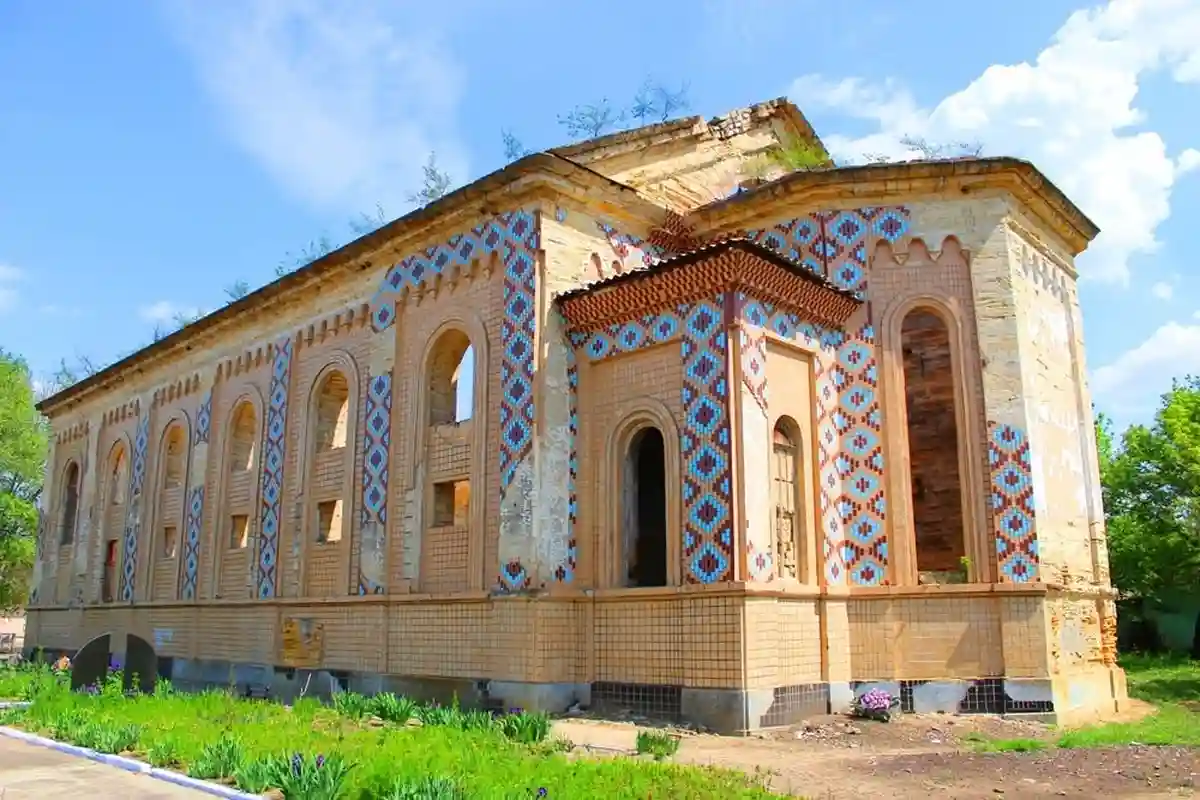 Остатки кирхи в Соборном