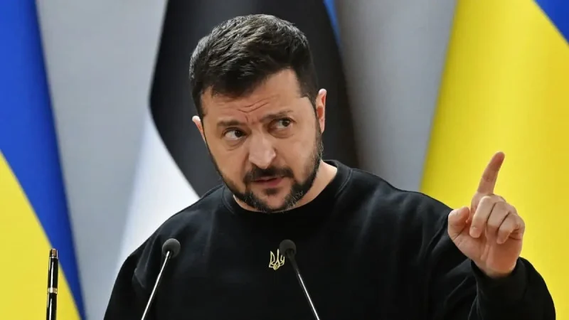 Президент Володимир Зеленський робить заяву