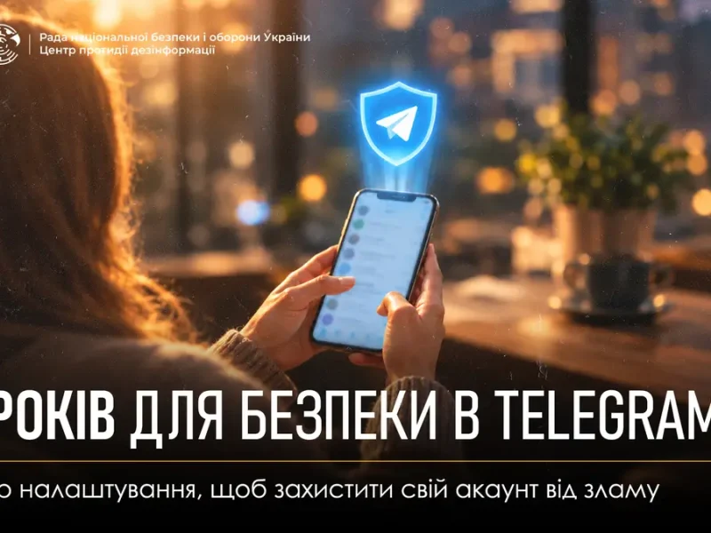 5 кроків безпеки в телеграм