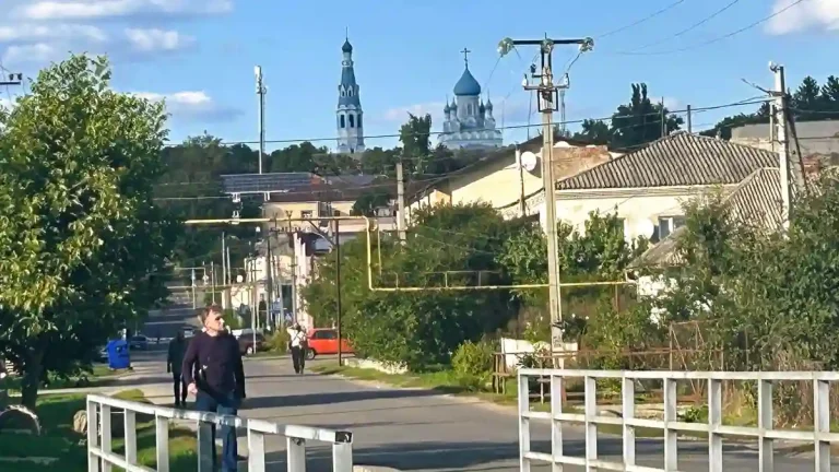 Вид на собор у Балті