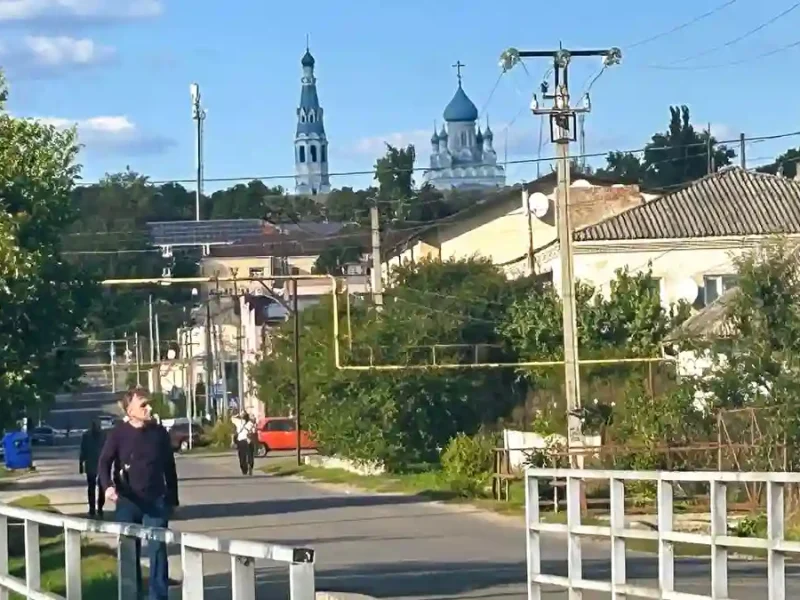 Вид на собор у Балті
