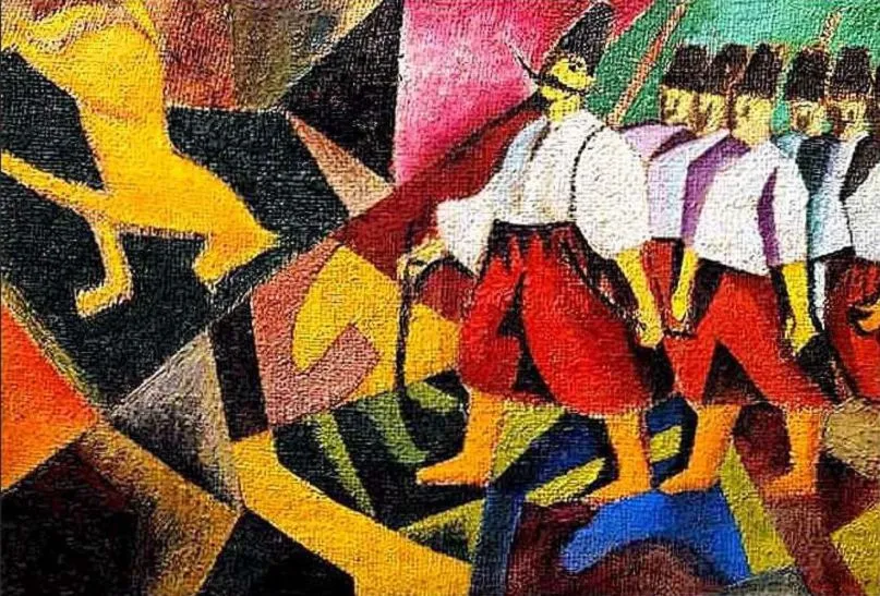 Бурлюк - "Українці", 1912 рік