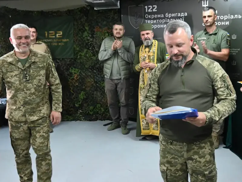 Олег Кіпер пройшов підготовку пілота БПЛА
