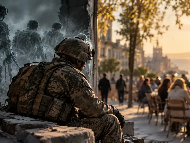 Між фронтом і мирним містом