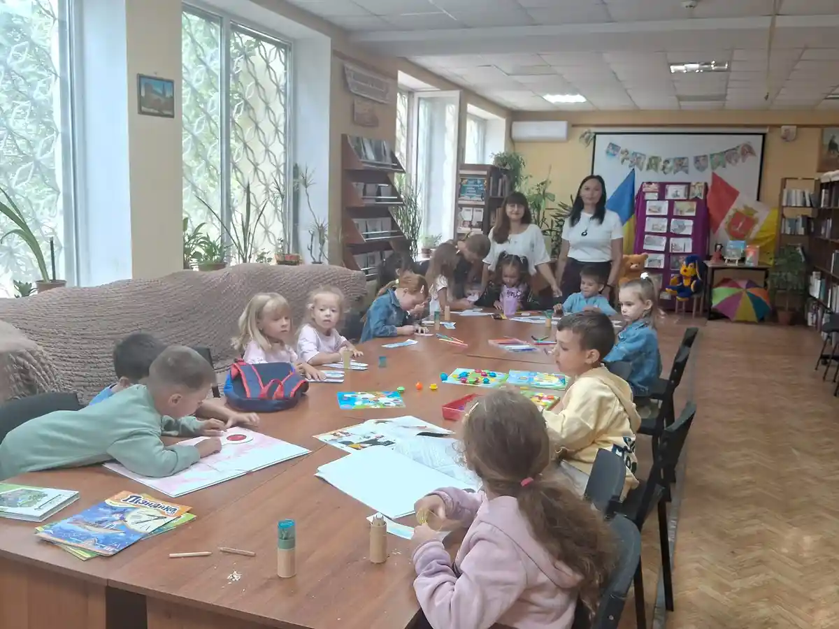 Найменші відвідувачі бібліотеки