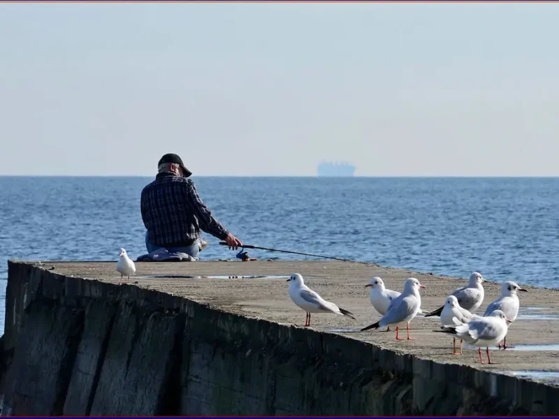 осінь, море