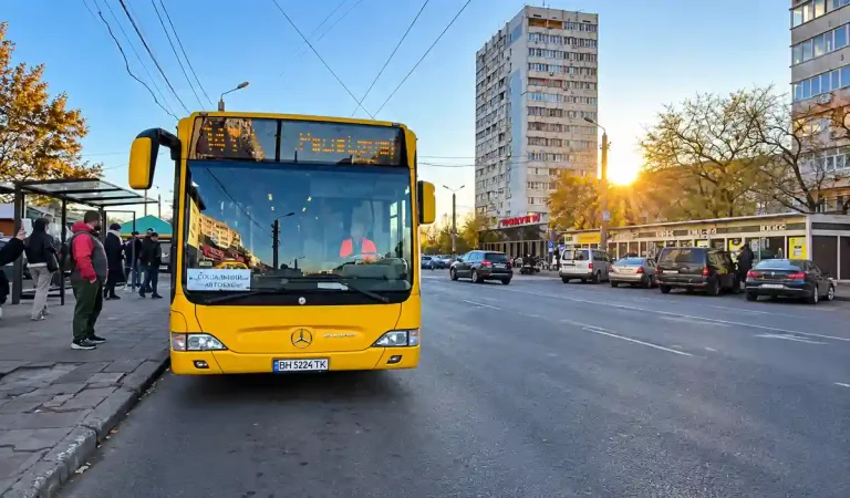 Соціальний автобус в Одесі