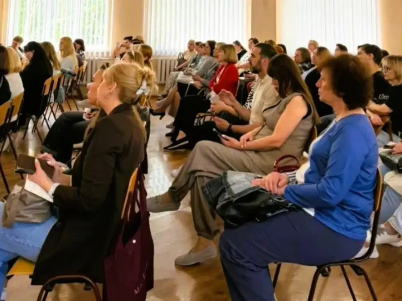 Учасники курсів підвищення кваліфікації вчителів