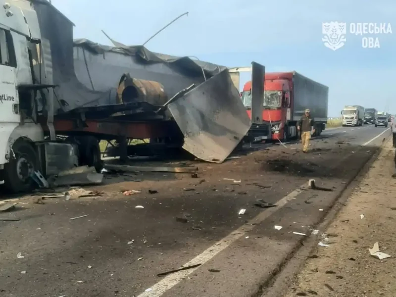 удар по трассе 6 октября