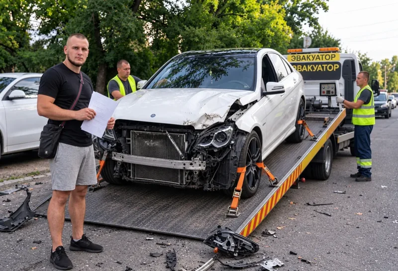 продати автомобіль після ДТП