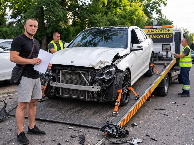 продати автомобіль після ДТП