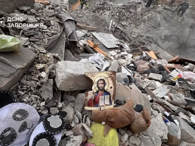 В Запорожье после российского удара погибли 20 человек, в том числе четверо детей